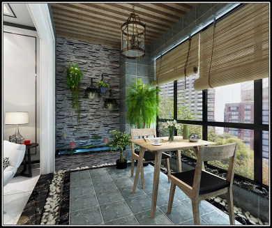 阳台装修效果图