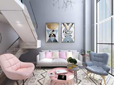 常青藤公寓40平方北欧风格