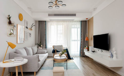 115平北欧风，简单舒适的生活方式