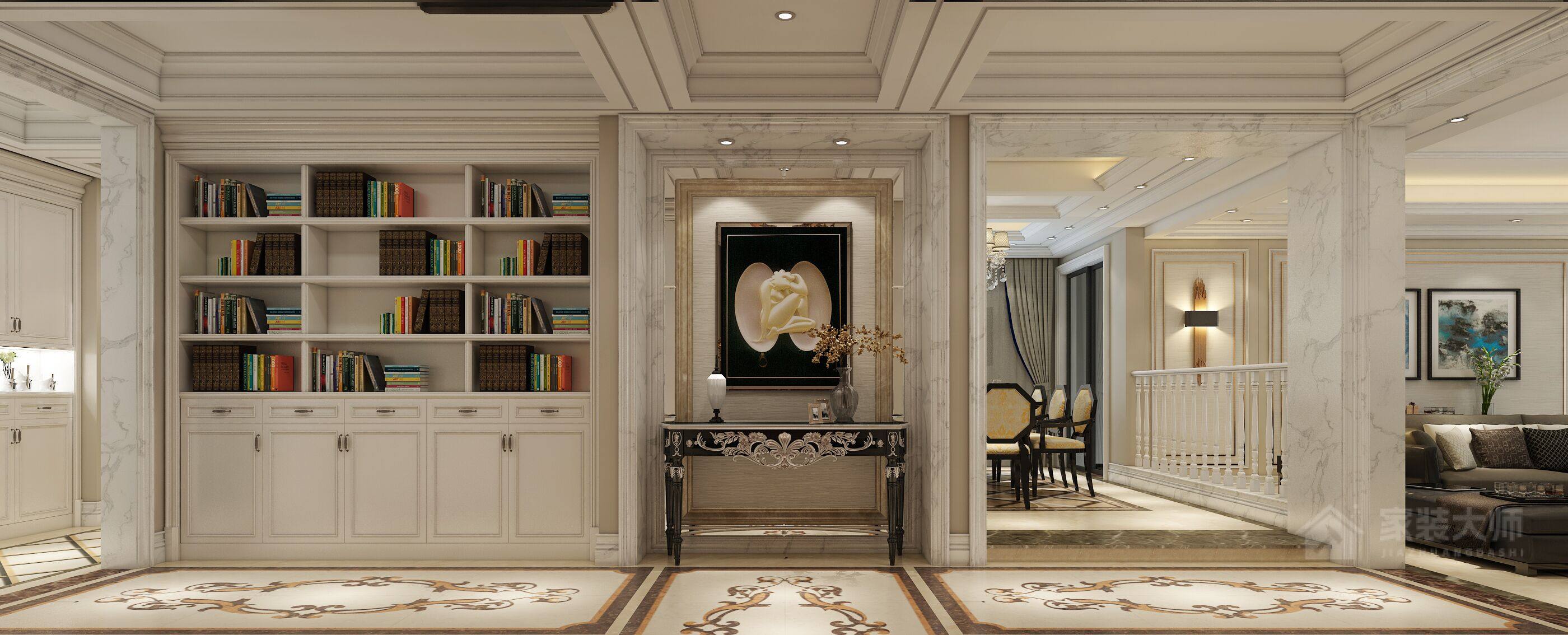 山水庭苑235㎡简欧风格