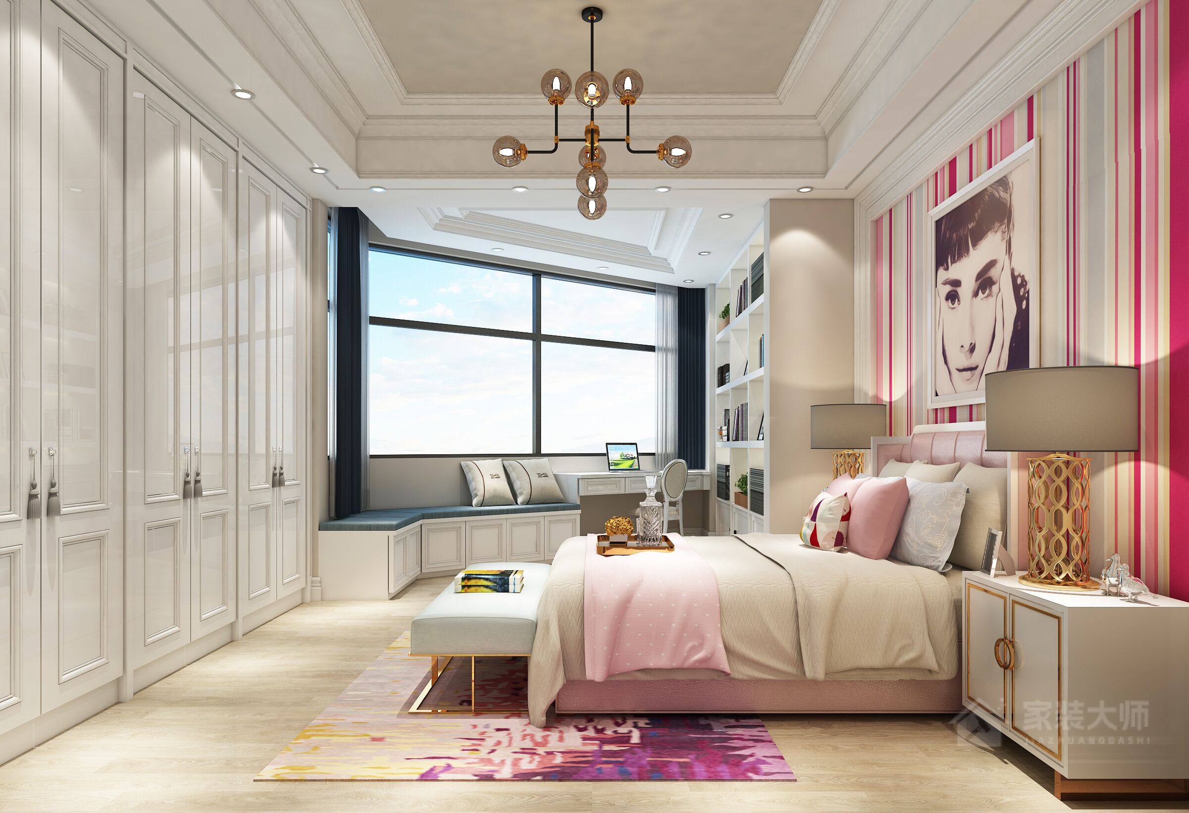 山水庭苑235㎡简欧风格