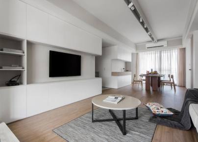 89平北欧风，充满明亮淡雅的住宅