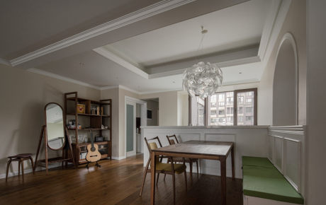 168平的混搭风，复古的感觉！