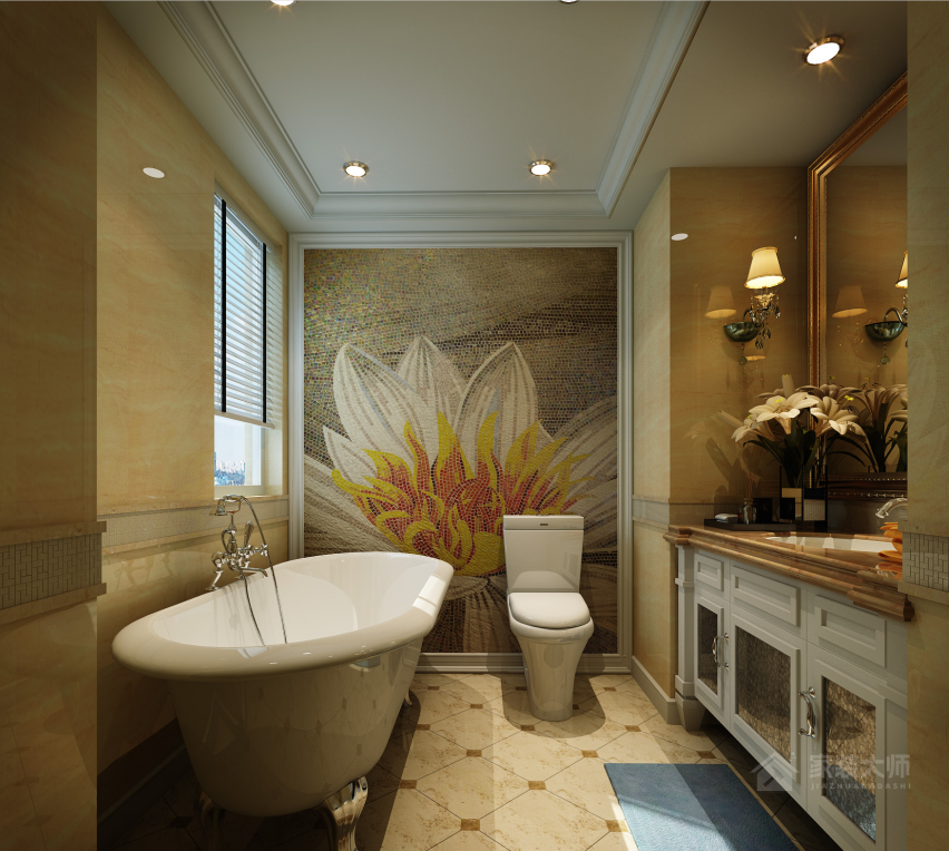 御珑墅欧式风格130平米