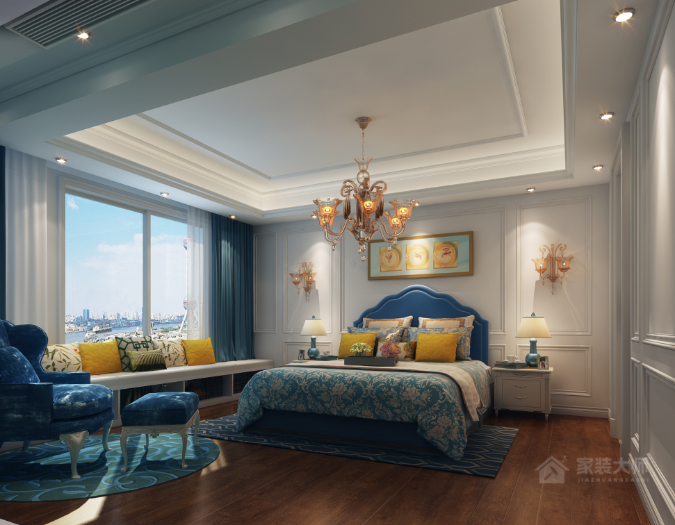 御珑墅欧式风格130平米