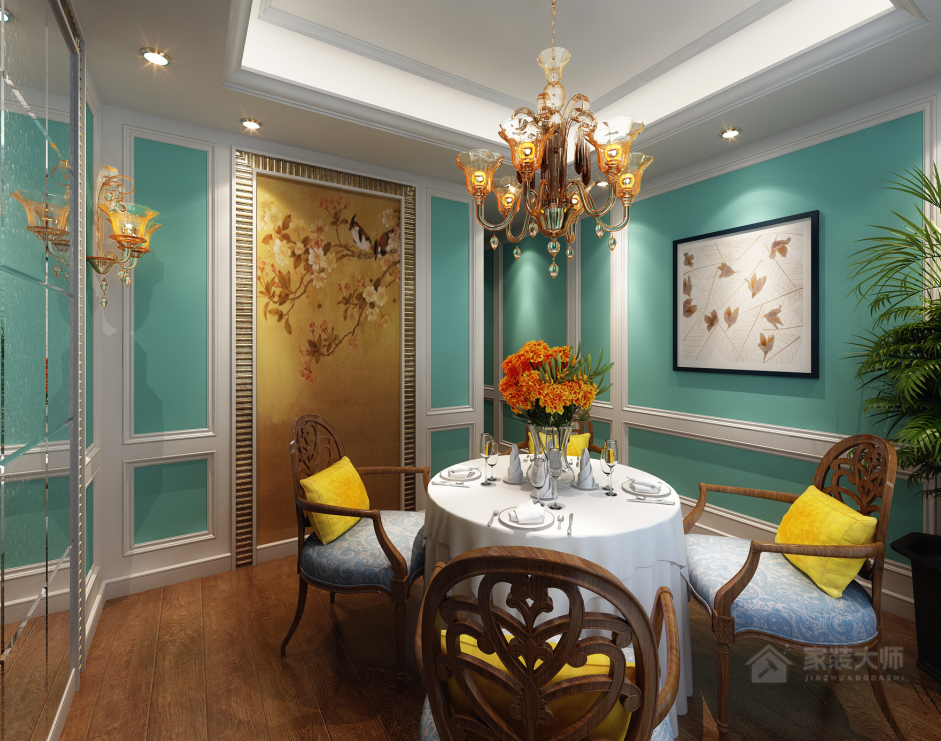 御珑墅欧式风格130平米