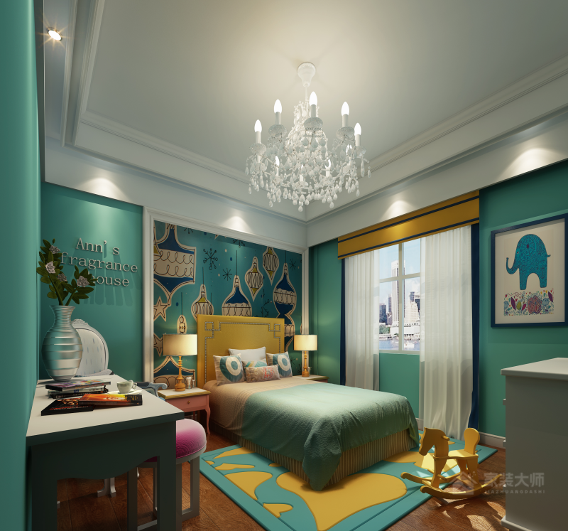 御珑墅欧式风格130平米