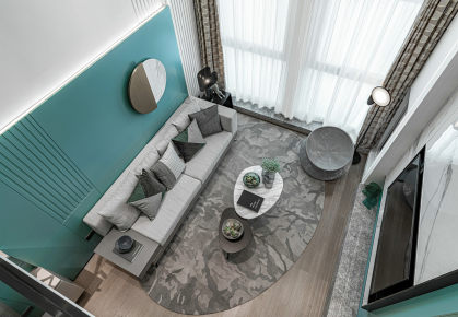 华景城市广场loft现代挑空