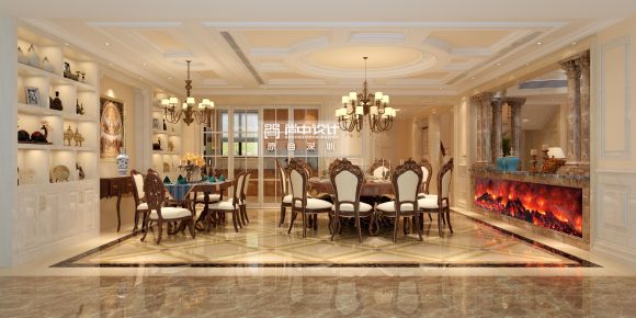 橡树澜湾680㎡美式风格