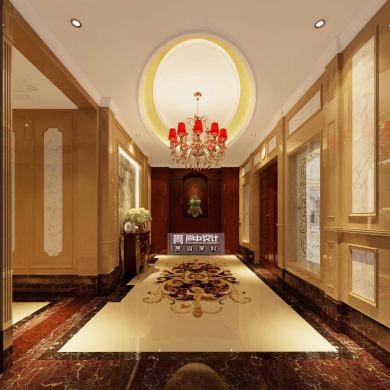 保利小泉680㎡美式风格