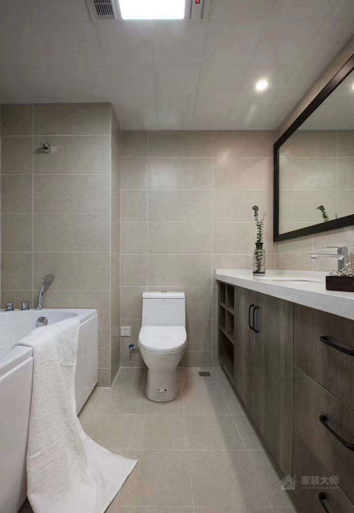 融城绿景110㎡北欧风格