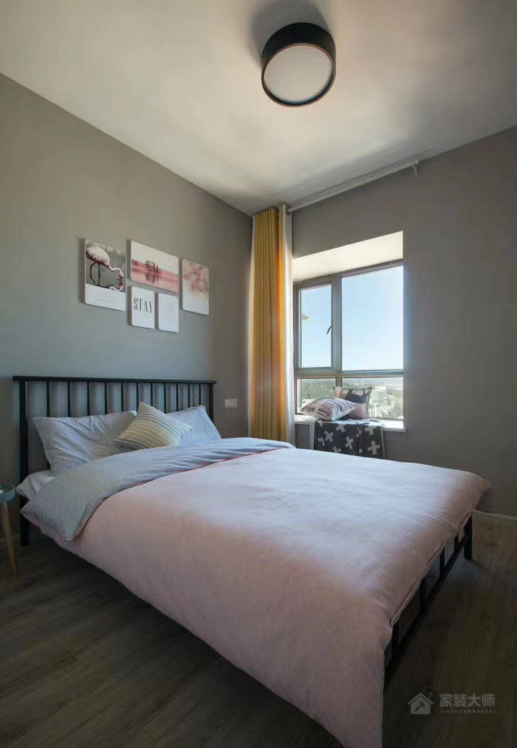 融城绿景110㎡北欧风格