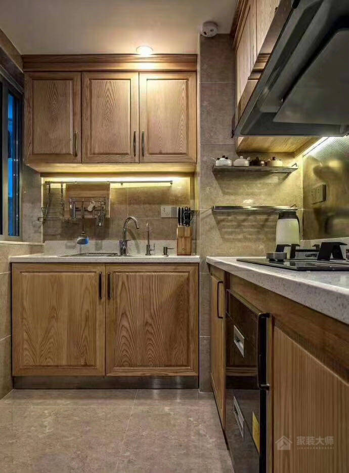 伟星公园大道133平米中式风格