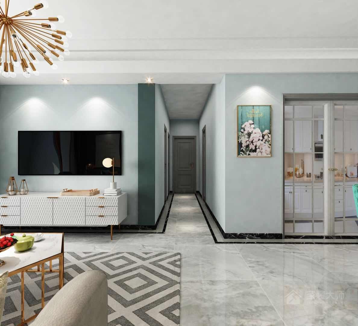 郑州永威城观澜庭89平方现代轻奢