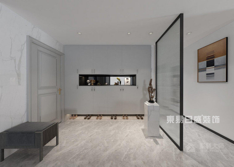 水印长天-120平米四室两厅-现代风格装修效果图